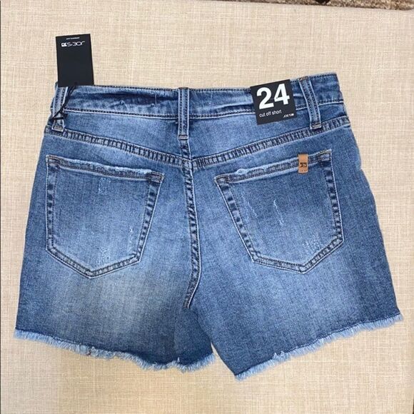 NWT JOE’S THE CUT OFF DISTRESSED SHORTS size 24 - Picture 4 of 14